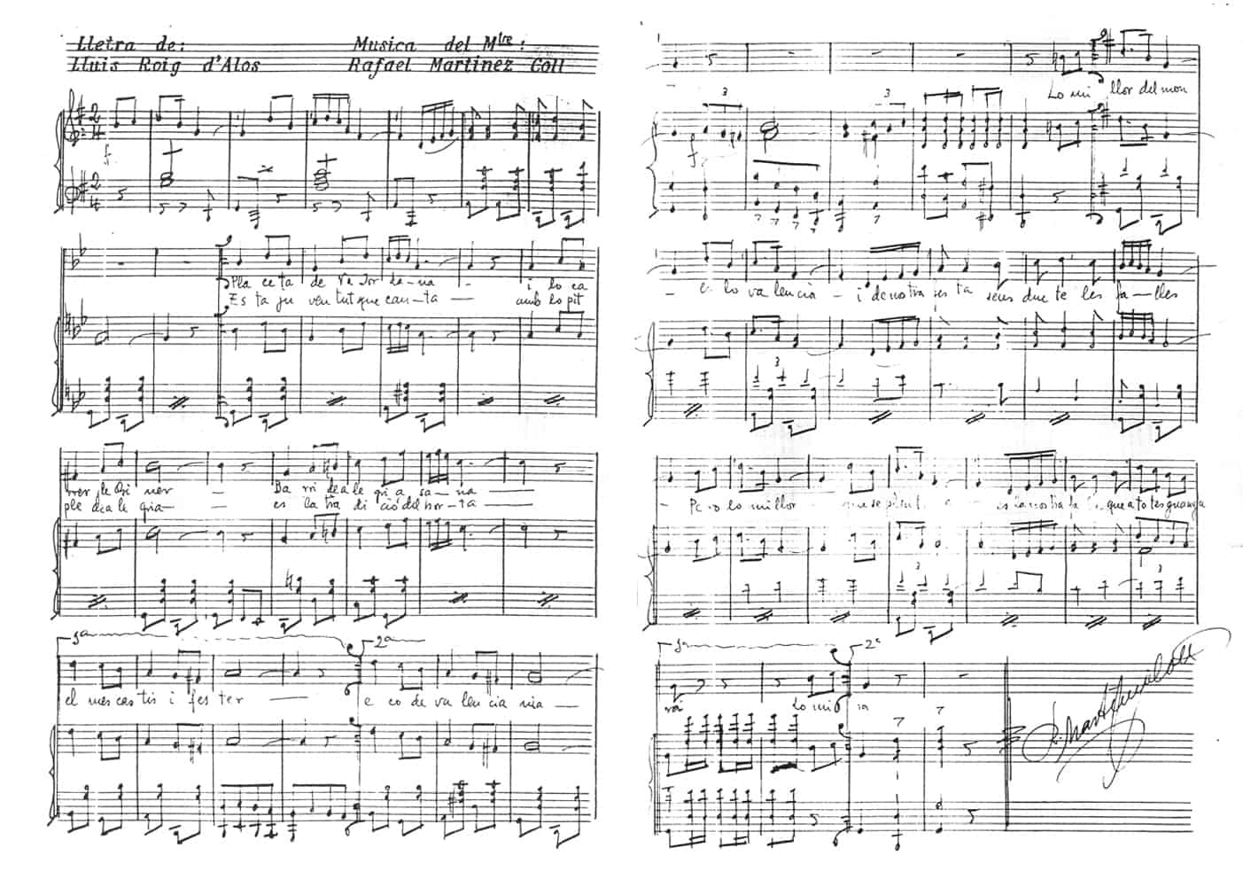 Partitura Himne Na Jordana